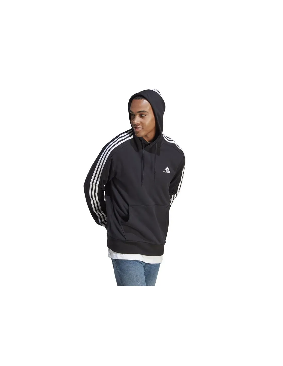 Sudadera adidas Essentials French Terry 3 Bandas Hombre