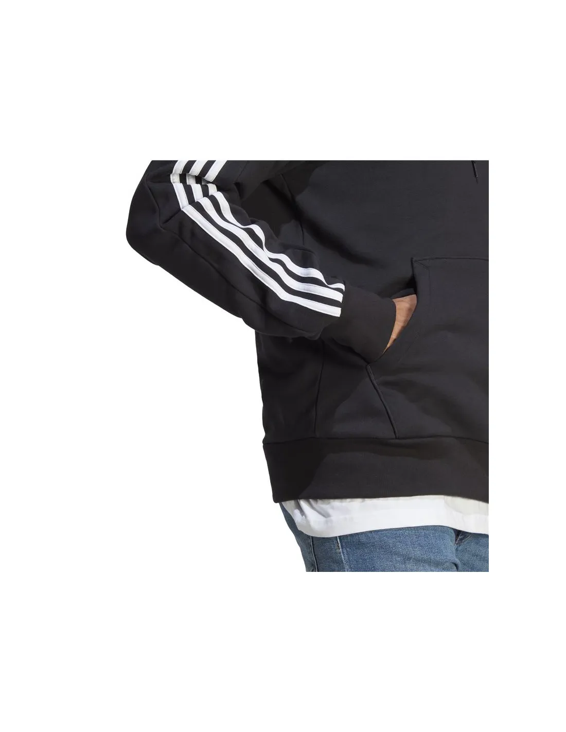 Sudadera adidas Essentials French Terry 3 Bandas Hombre