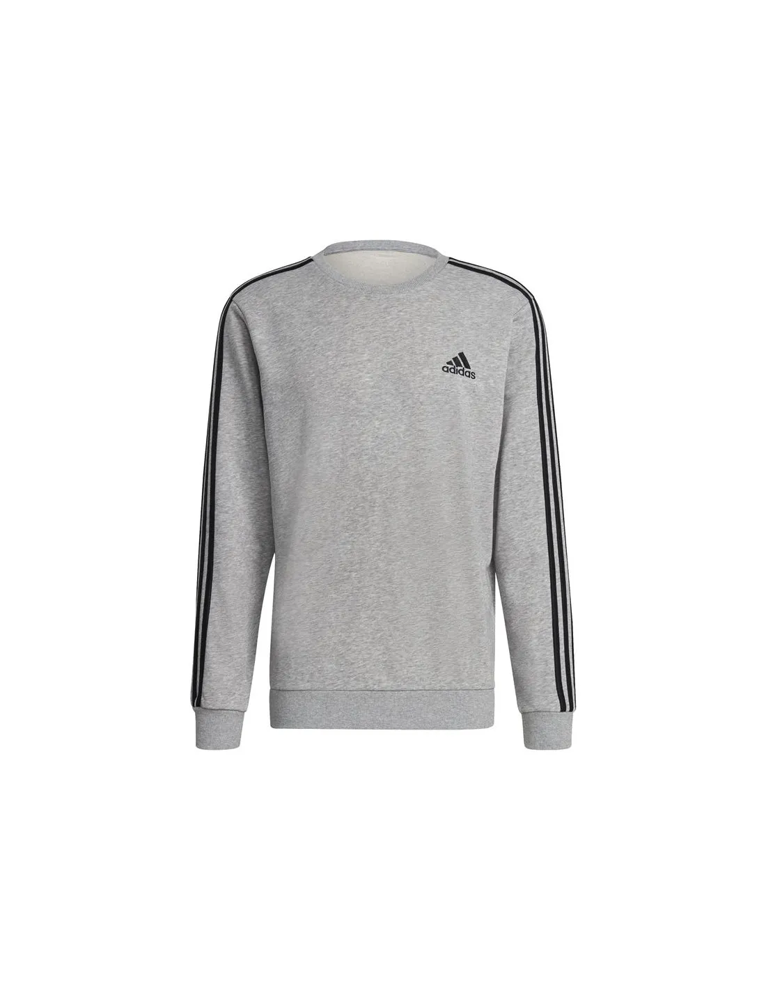 Sudadera adidas Essentials French Terry 3 Bandas M Grey