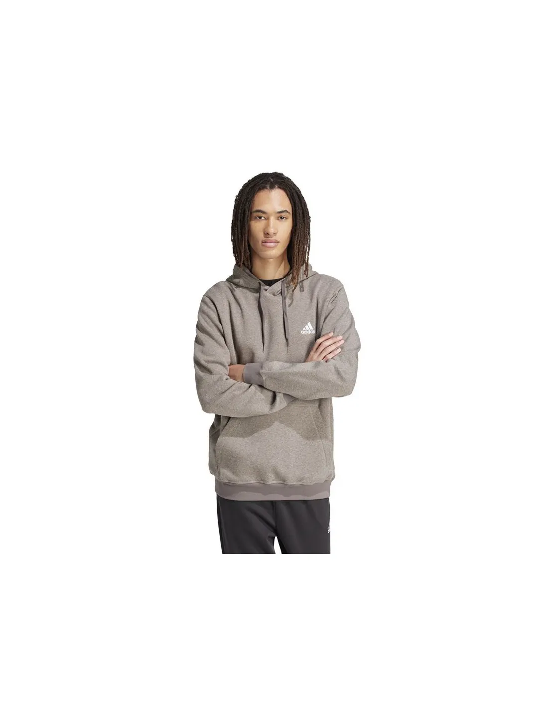 Sudadera adidas Seasonal Essentials Hombre Beige