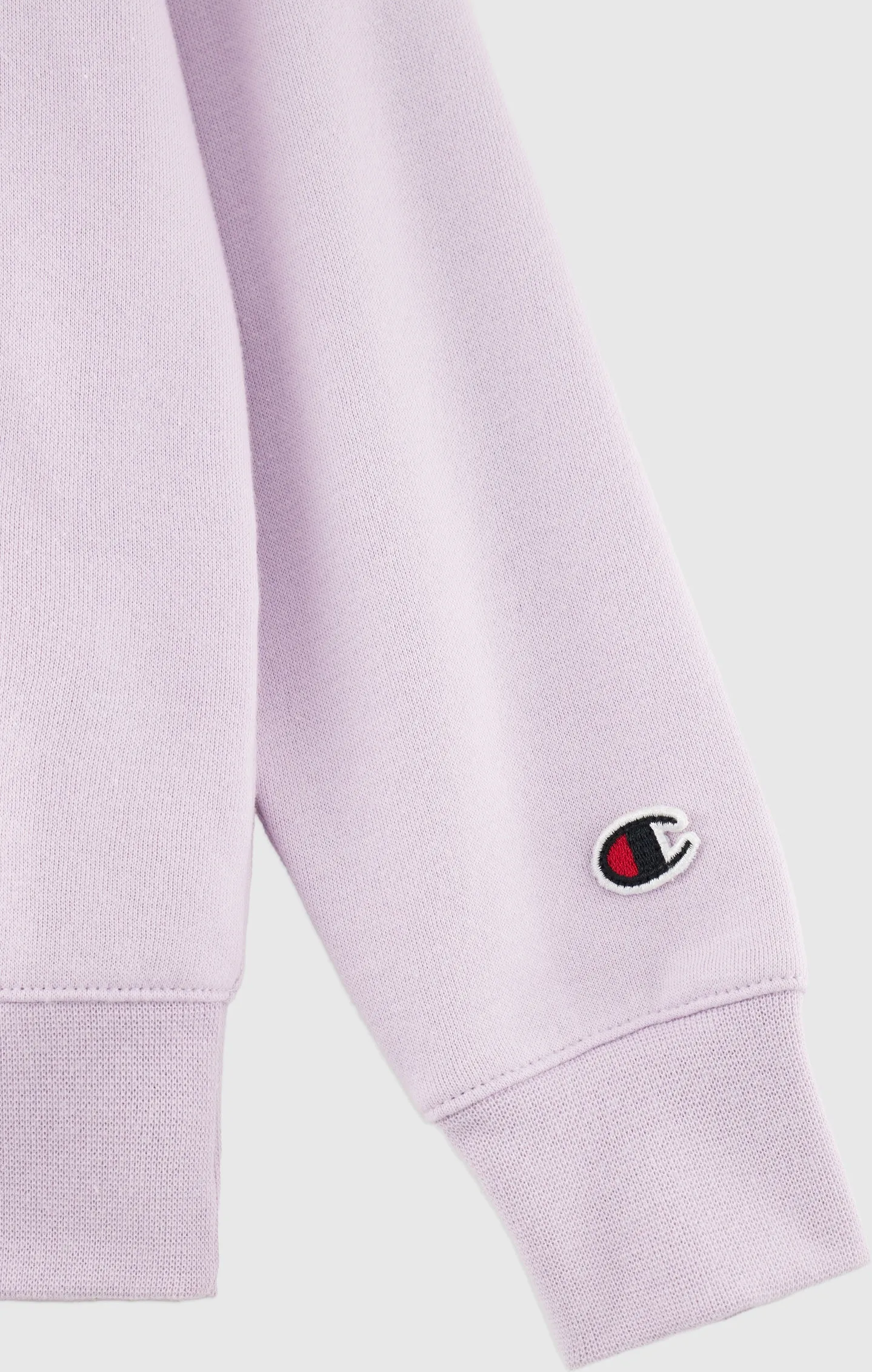 Sudadera de felpa con capucha y logotipo grande para niña