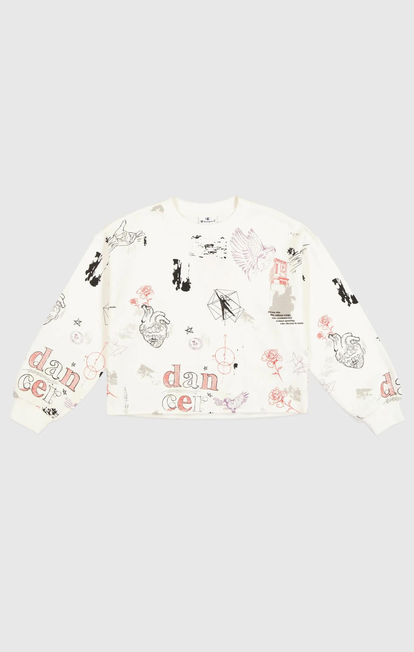 Sudadera gráfica para niña