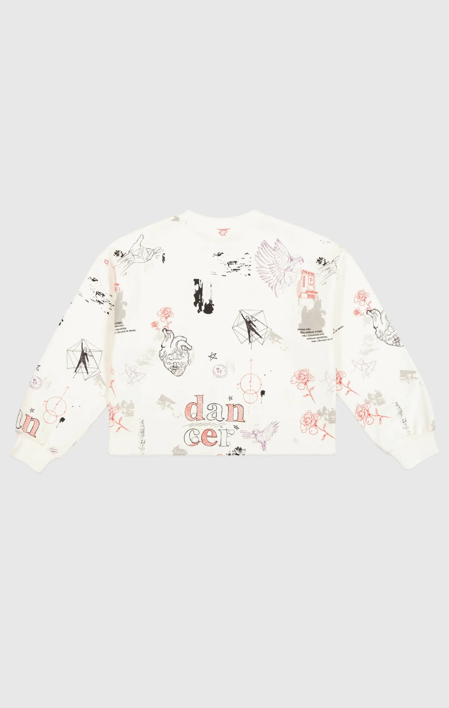 Sudadera gráfica para niña