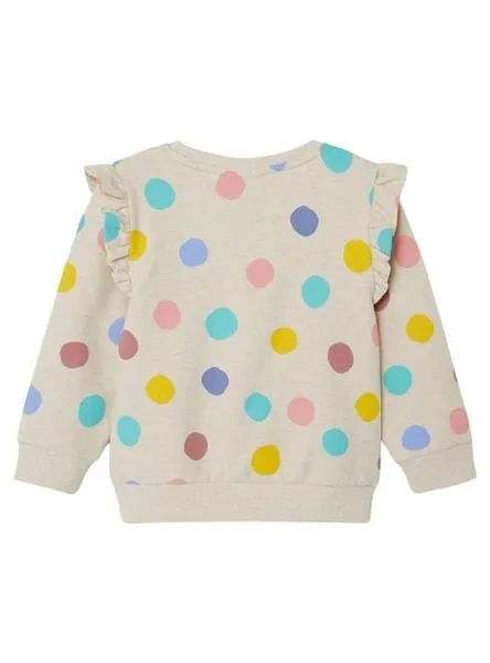 Sudadera Name It Jasa Hello Kitty Beige Para Niña