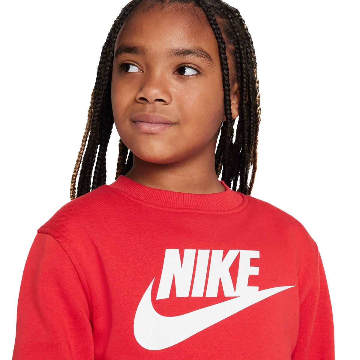 Sudadera Nike Sportswear Club Fleece Crew HBR Niño