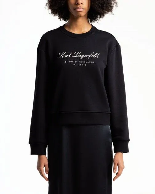 Sweater Karl Lagerfeld W2169 Negro