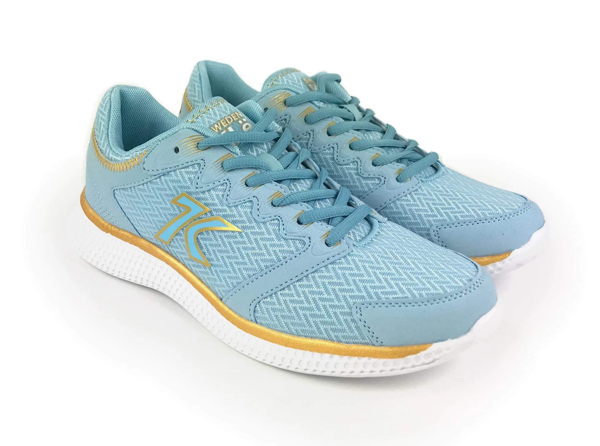 Sweden Klë | Tenis/Sneakers mujer cordones ligeros azules Rapide
