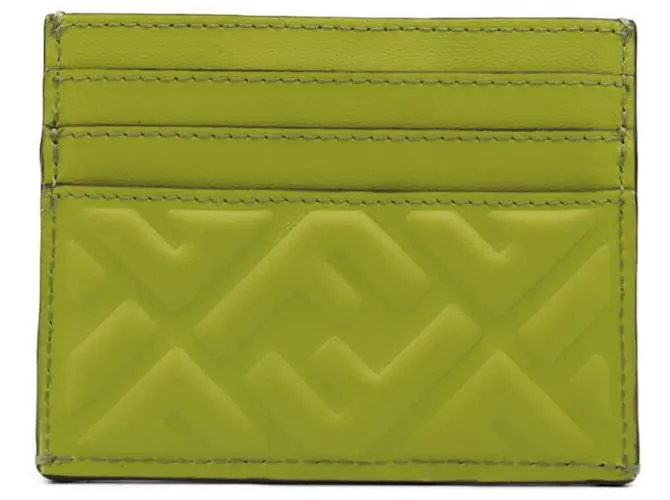 Tarjetero Fendi Baguette Verde 