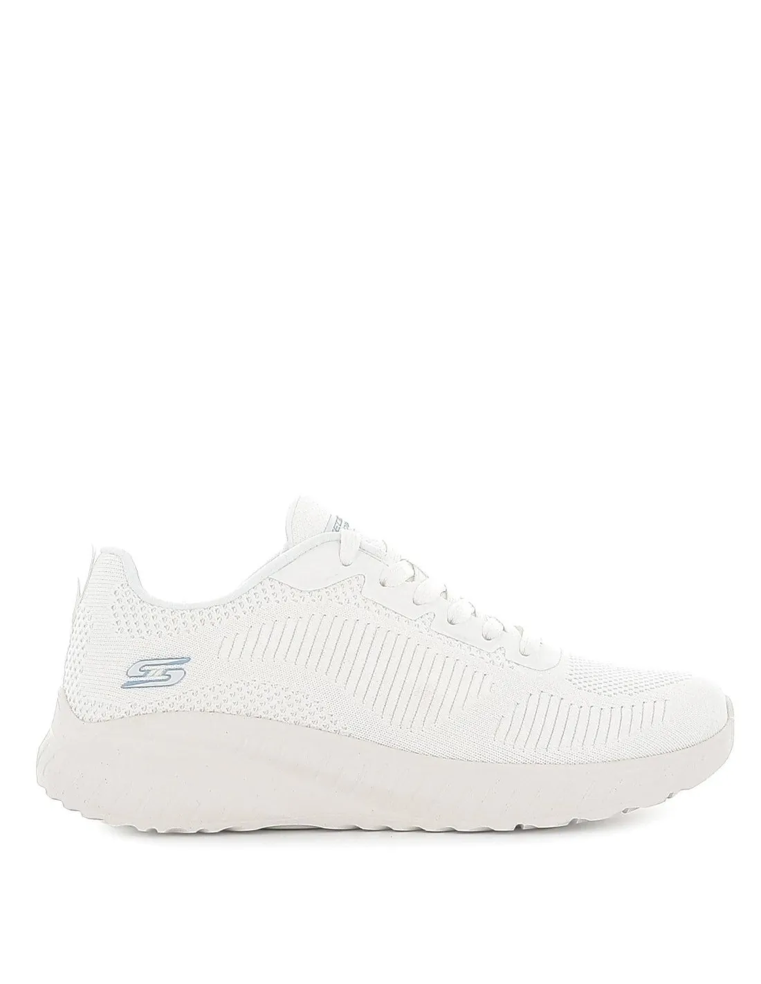 Tenis cordones mujer malla knit Skechers