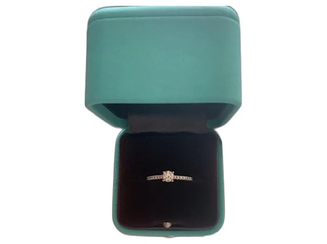 TIFFANY & CO ANILLO TIFFANY'S 0,31 CT  COLOR H Y VVS1 