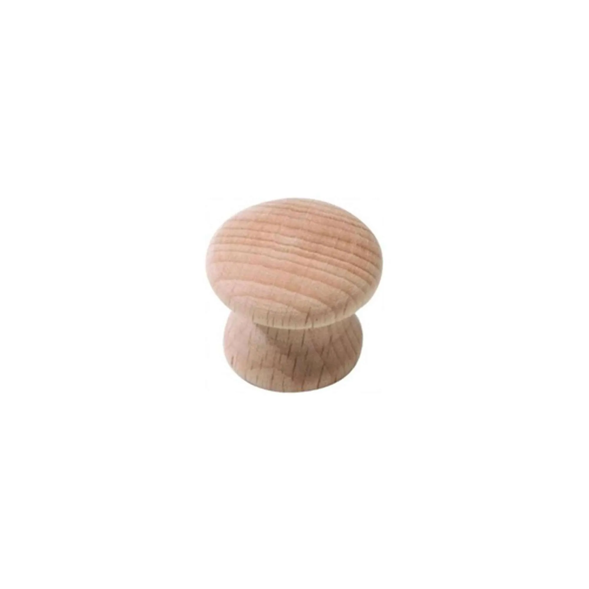 Tirador De Botón De Madera
