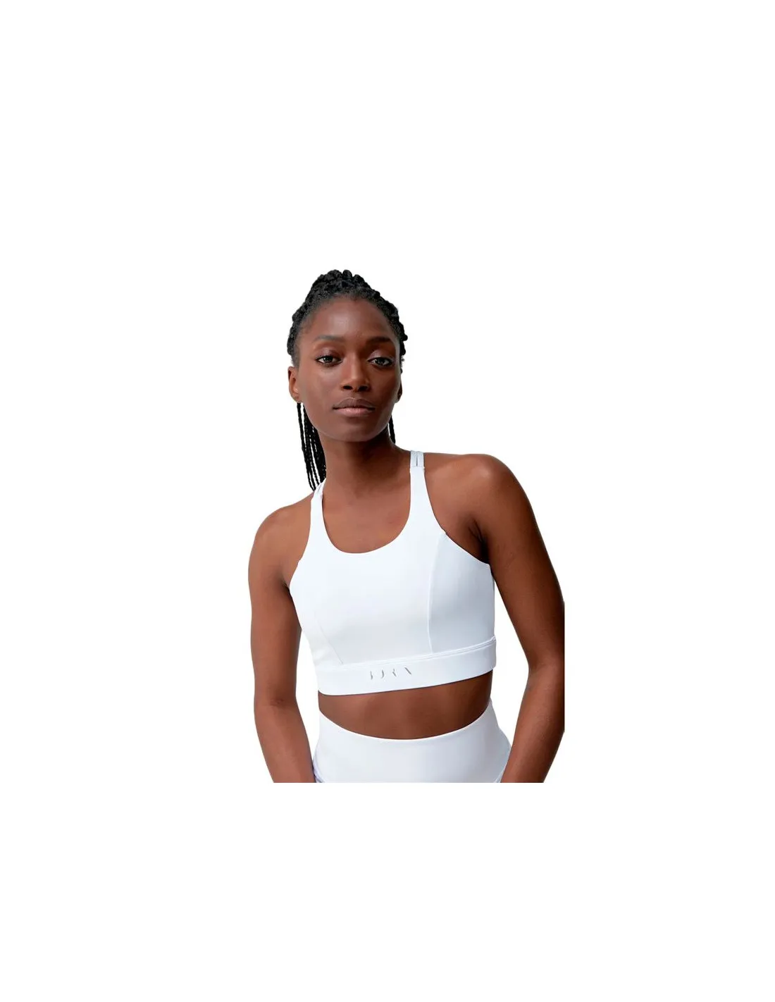 Top Born Living Yoga Cira Blanco Mujer
