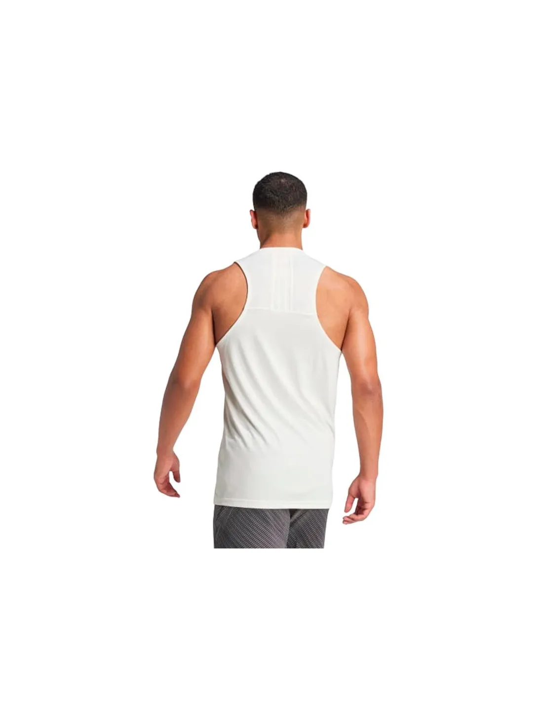 Tops de Fitness adidas Essentials Hiit 3 Bandas Hombre Blanco