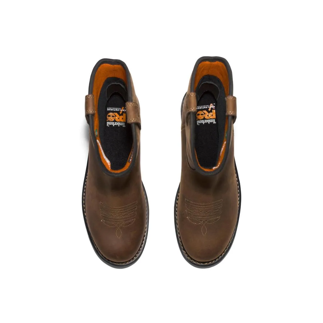 TRUE GRIT COMPOSITETOE WATERPROOF PULLON WORK BOOT BROWN BANDIT