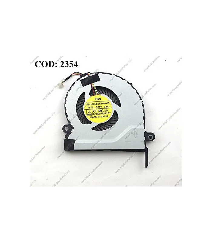 VENTI. ACER ASPIRE E5721 E5721G E5731 E5731G E5771 E5771G SERIES 60.MS3N7.031 4PIN ORIG.