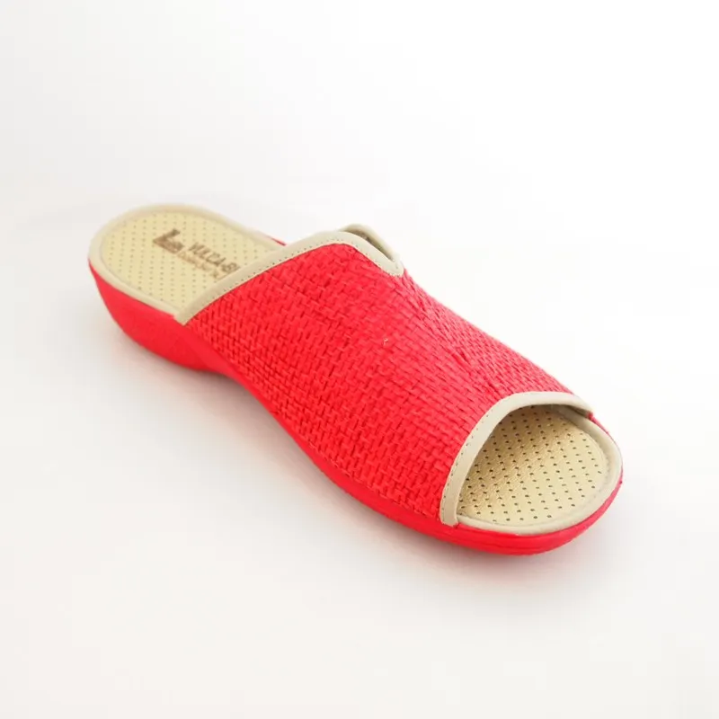 ZAPATILLA CASA DE MUJER VULCABICHA 4731 ROJO