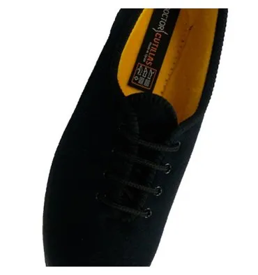 Zapatilla cordones mujer persona mayor Doctor Cutillas en negro