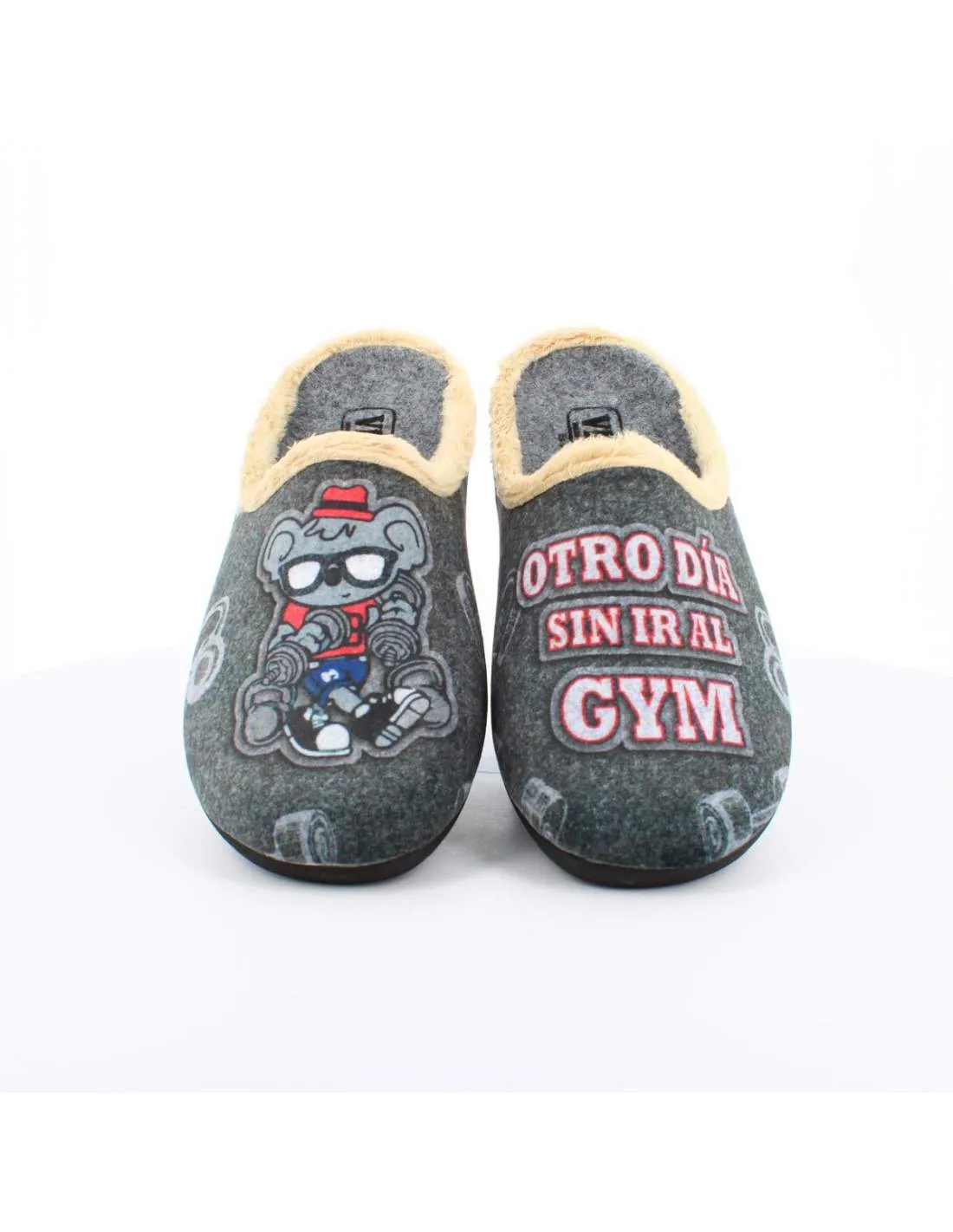 Zapatilla de Casa SUAPEL GYM NEGRO 008