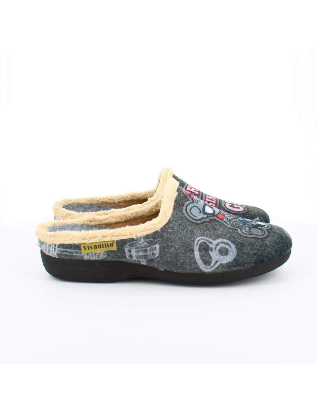 Zapatilla de Casa SUAPEL GYM NEGRO 008