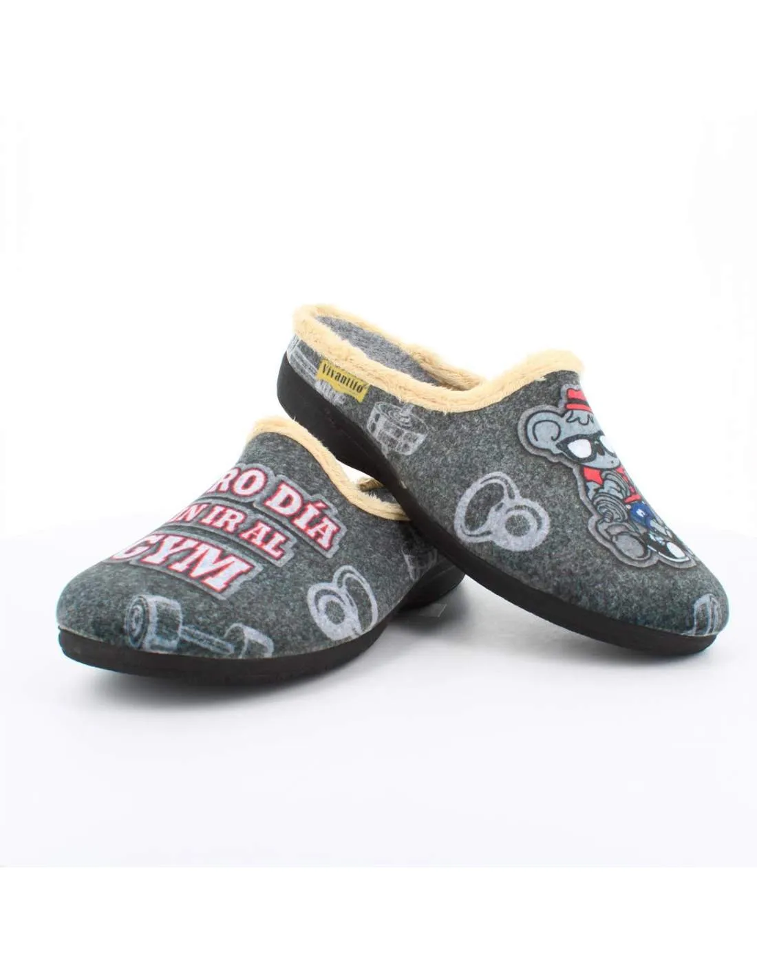 Zapatilla de Casa SUAPEL GYM NEGRO 008
