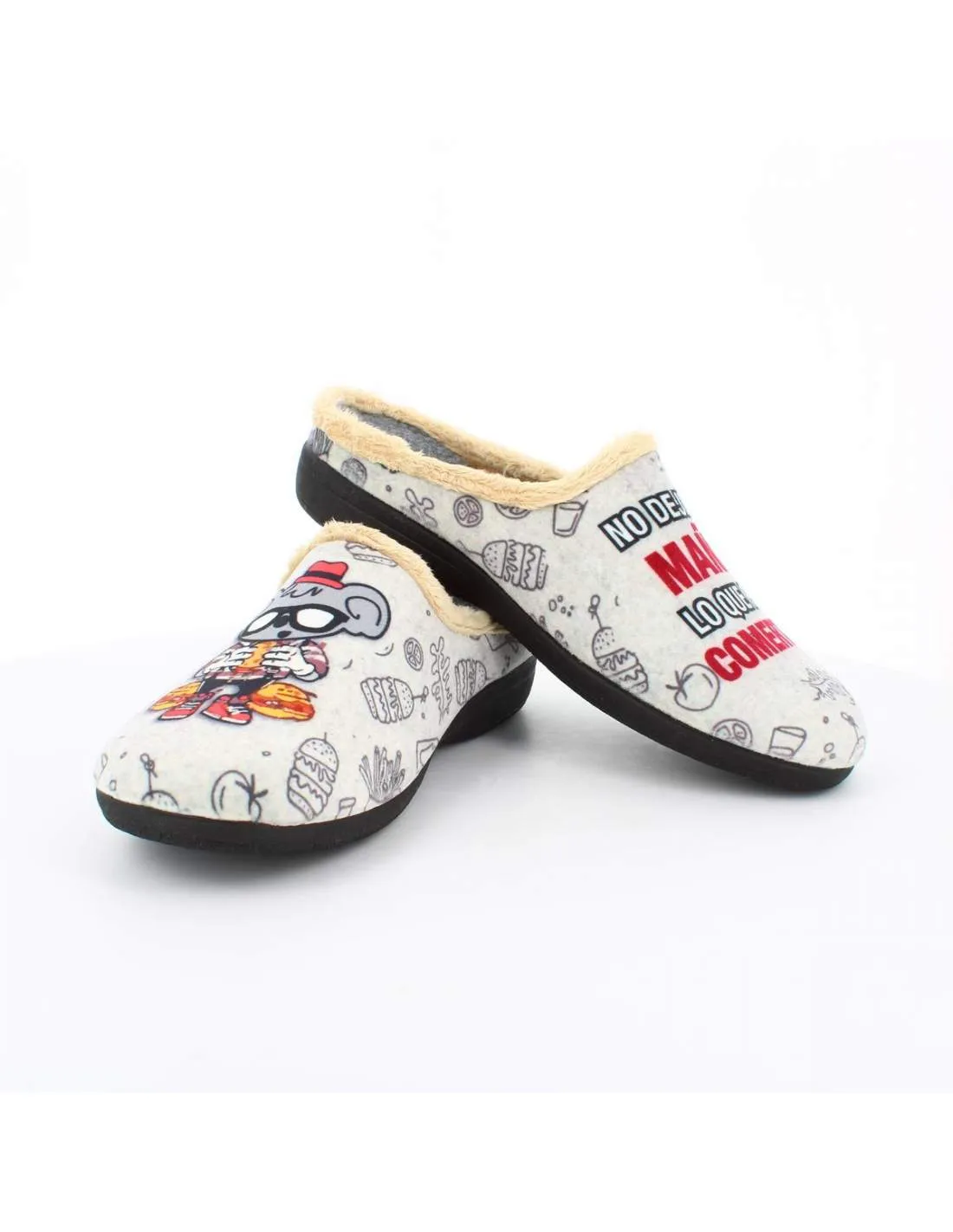 Zapatilla de Casa SUAPEL MAÑANA GRIS 007