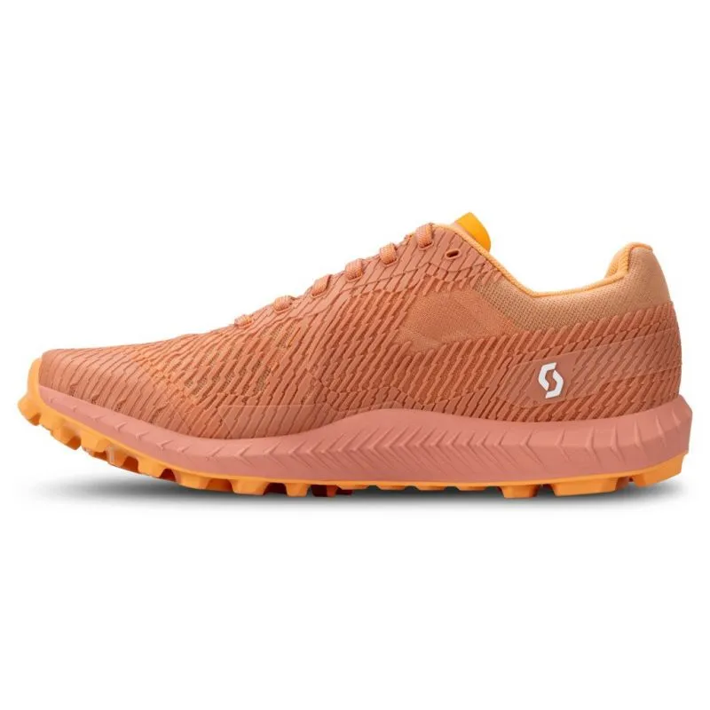 Zapatilla de trail Scott Supertrac Amphib (rojo tera/naranja melón) Mujer