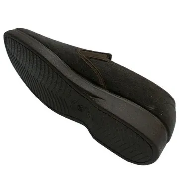 Zapatilla hombre simulando pana Alberola en kaki