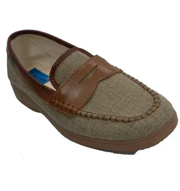 Zapatilla hombre simulando zapato Alberola en tostado
