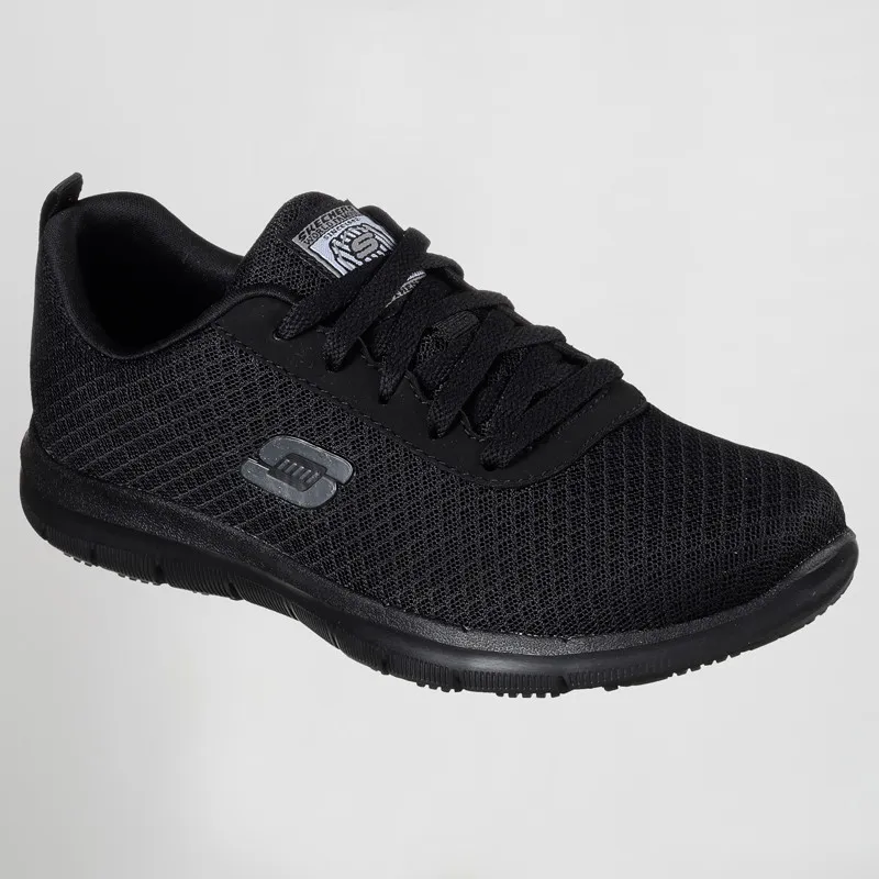 ZAPATILLA LABORAL MUJER NEGRA GHENTER BRONAUGH  SKECHERS