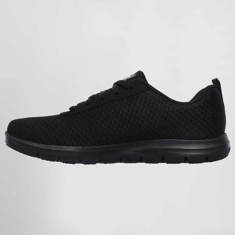 ZAPATILLA LABORAL MUJER NEGRA GHENTER BRONAUGH  SKECHERS