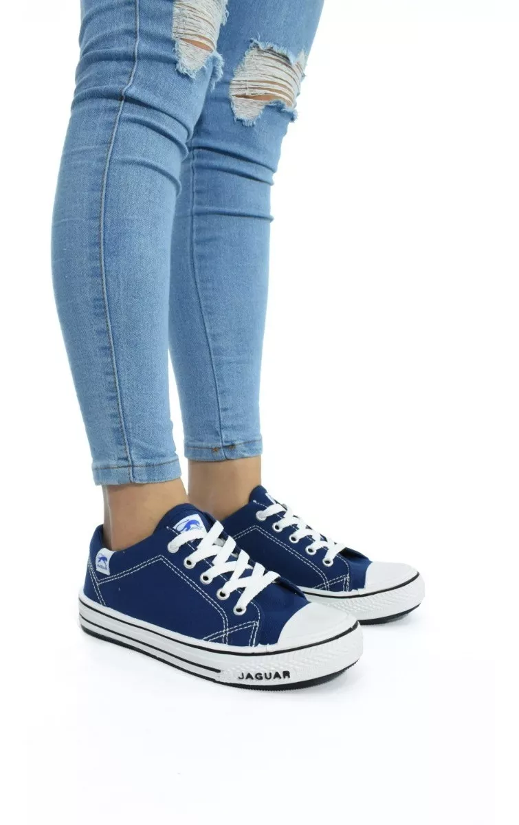 Zapatilla Lona Hombre Mujer   Urbano Liviano Jaguar 320