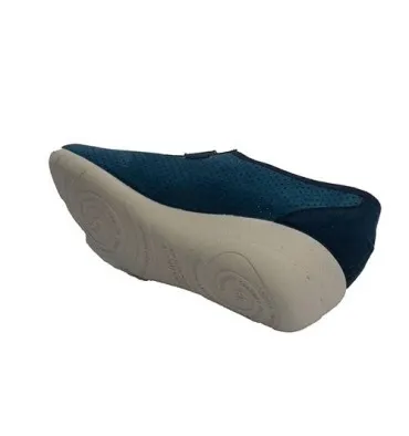 Zapatilla mujer tipo deportiva calada Doctor Cutillas en azul marino