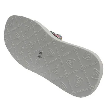 Zapatilla mujer ultraligera mariposas AndinasN en kaki