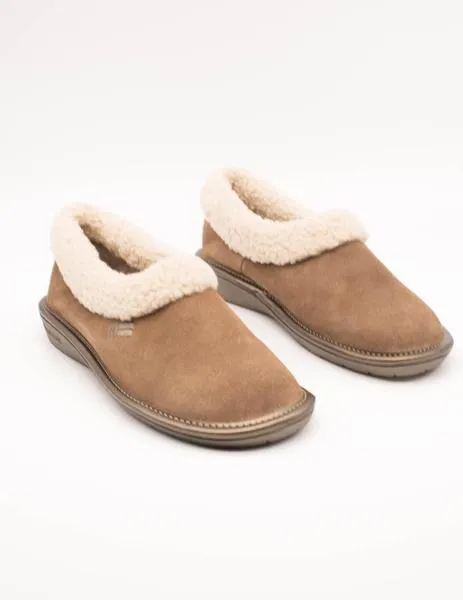 ZAPATILLA NORDIKAS 1754O AFELPADO PIEDRA DE MUJER