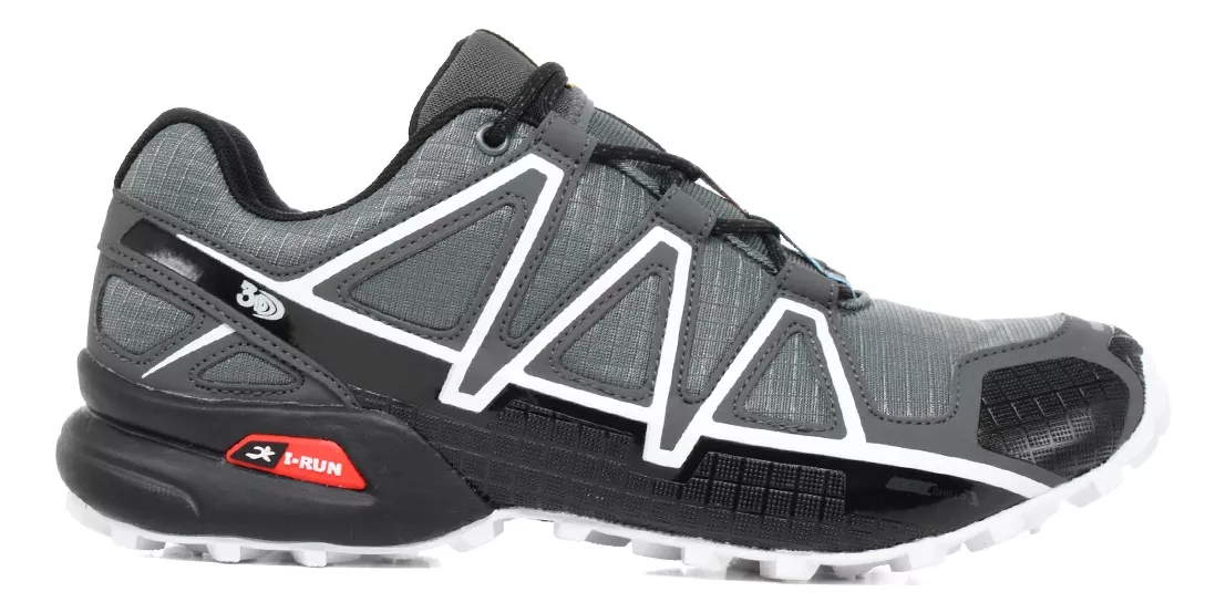 Zapatilla Trekking Hombre Importada Liviana Cómoda Irun 5988