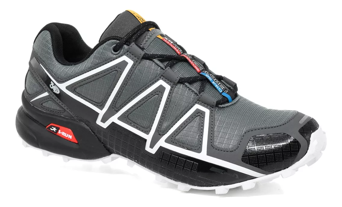 Zapatilla Trekking Hombre Importada Liviana Cómoda Irun 5988