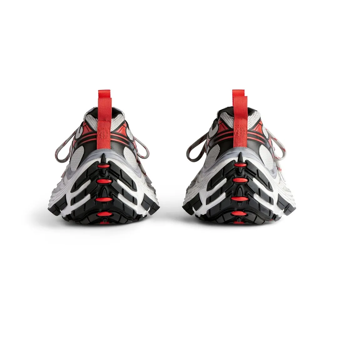 Zapatillas 10xl para Hombre en Gris/blanco/rojo