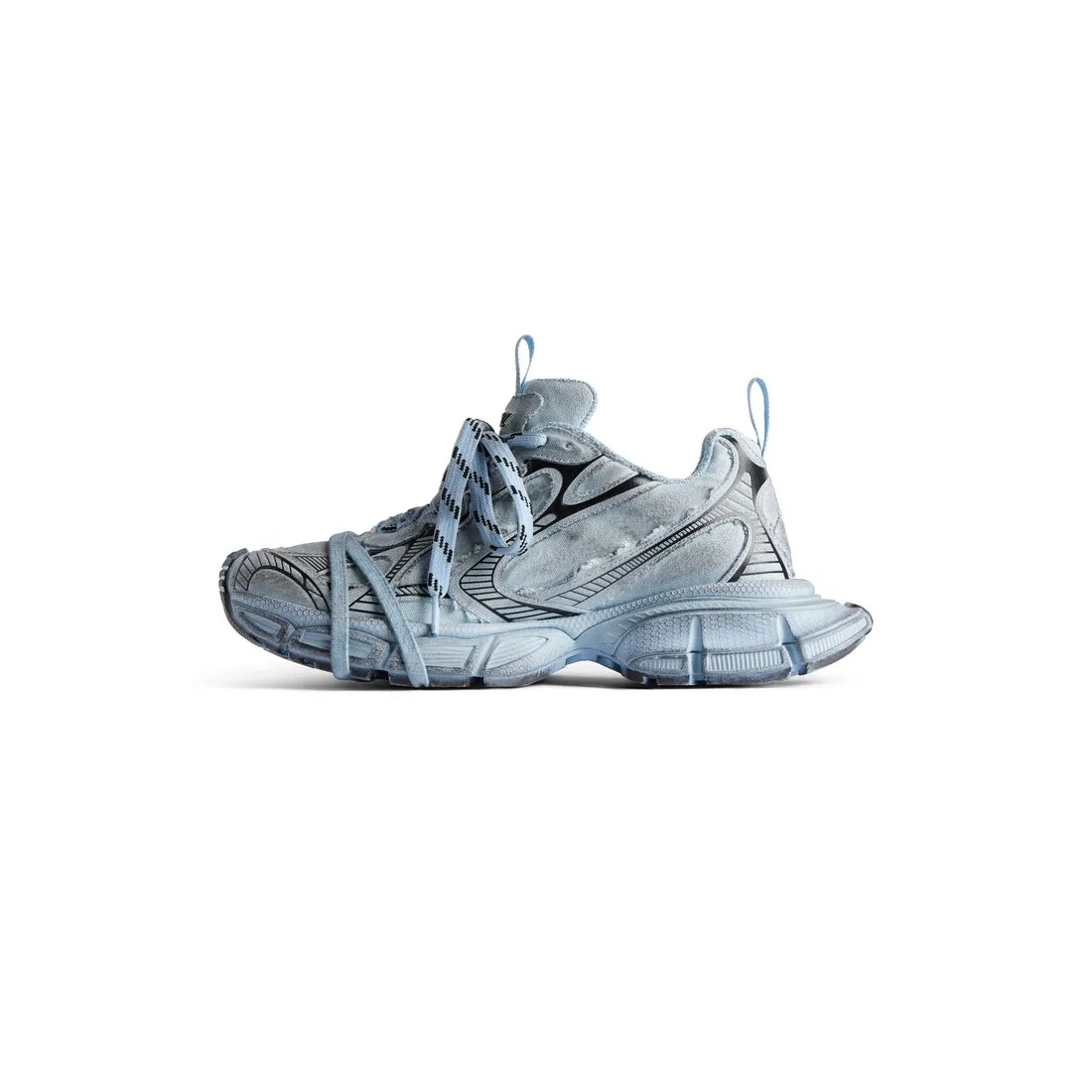 Zapatillas 3xl  para Hombre en Azul Claro