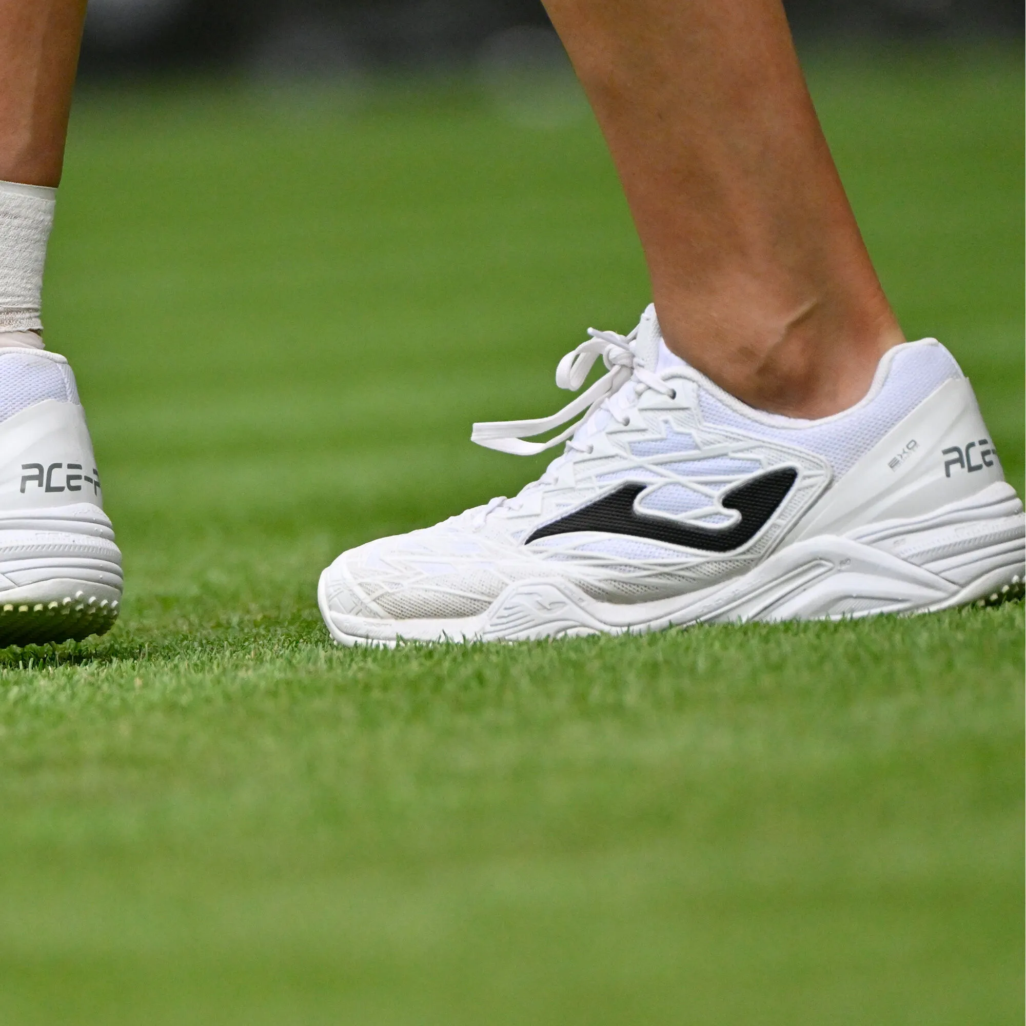 Zapatillas Ace Pro 20 hierba hombre blanco