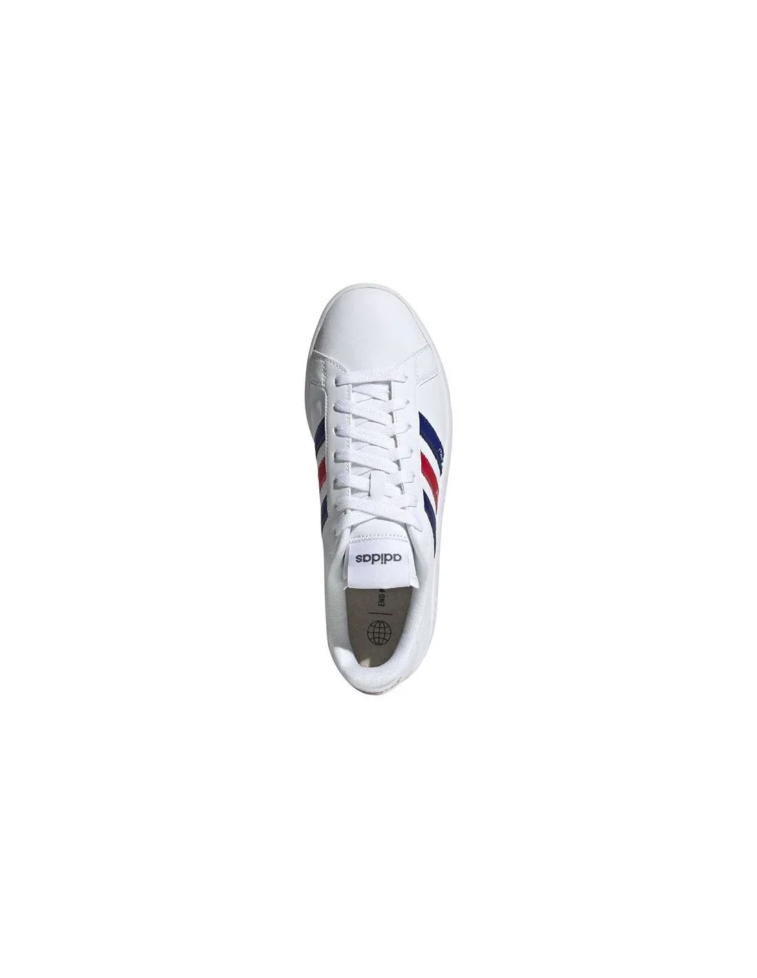 Zapatillas adidas Grand Court Base Beyond M White Red Blue