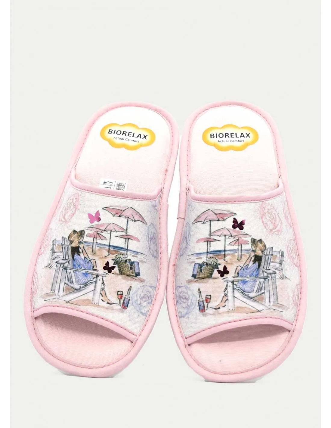 ZAPATILLAS DE CASA BIORELAX 4086 LILA 