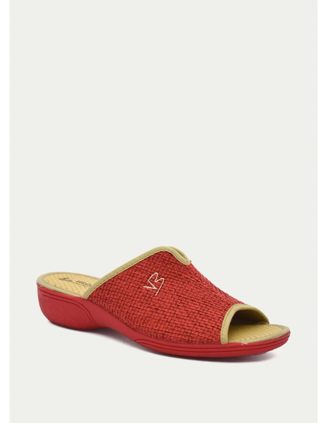 ZAPATILLAS DE CASA VULCABICHA 4731 ROJO 