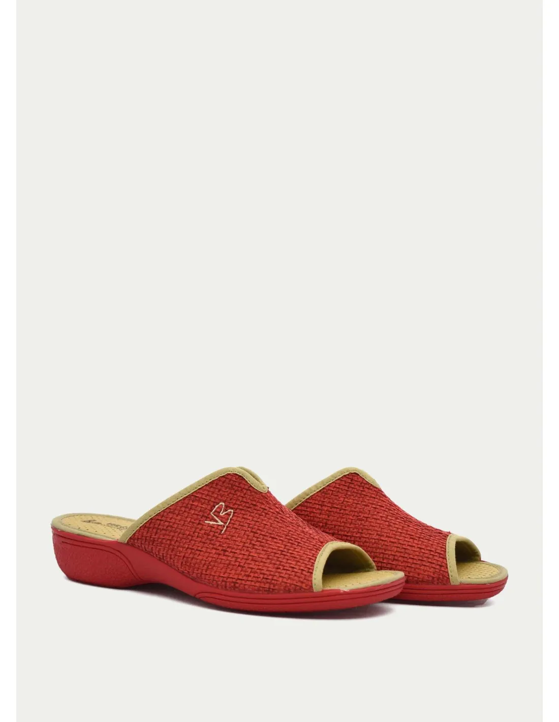 ZAPATILLAS DE CASA VULCABICHA 4731 ROJO 