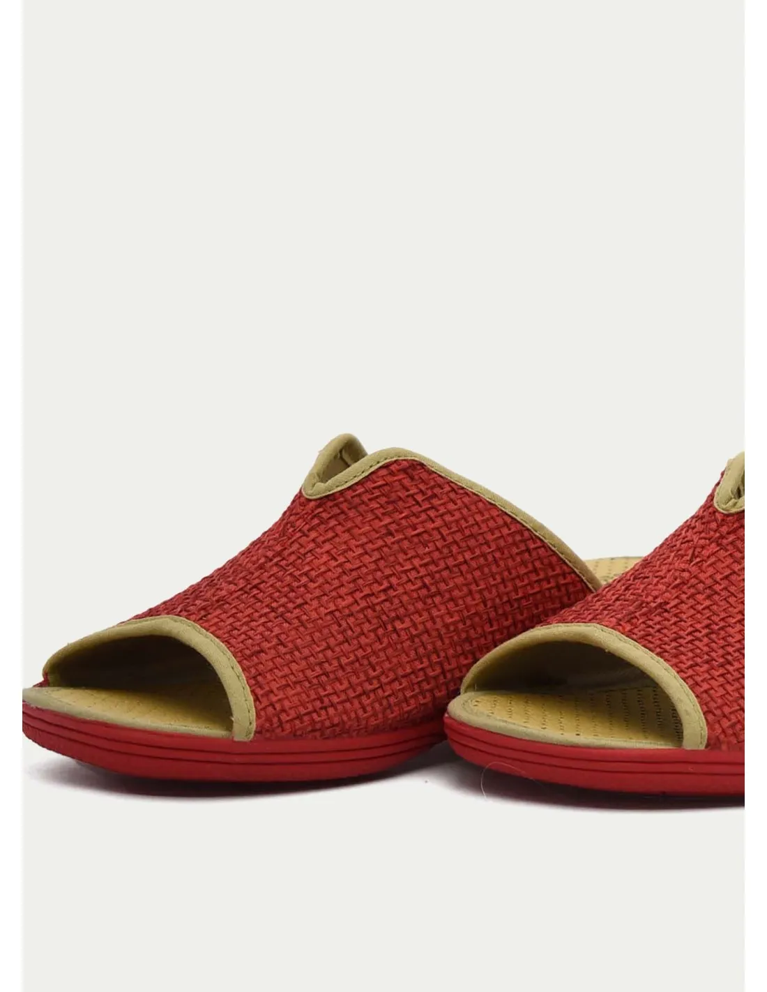 ZAPATILLAS DE CASA VULCABICHA 4731 ROJO 