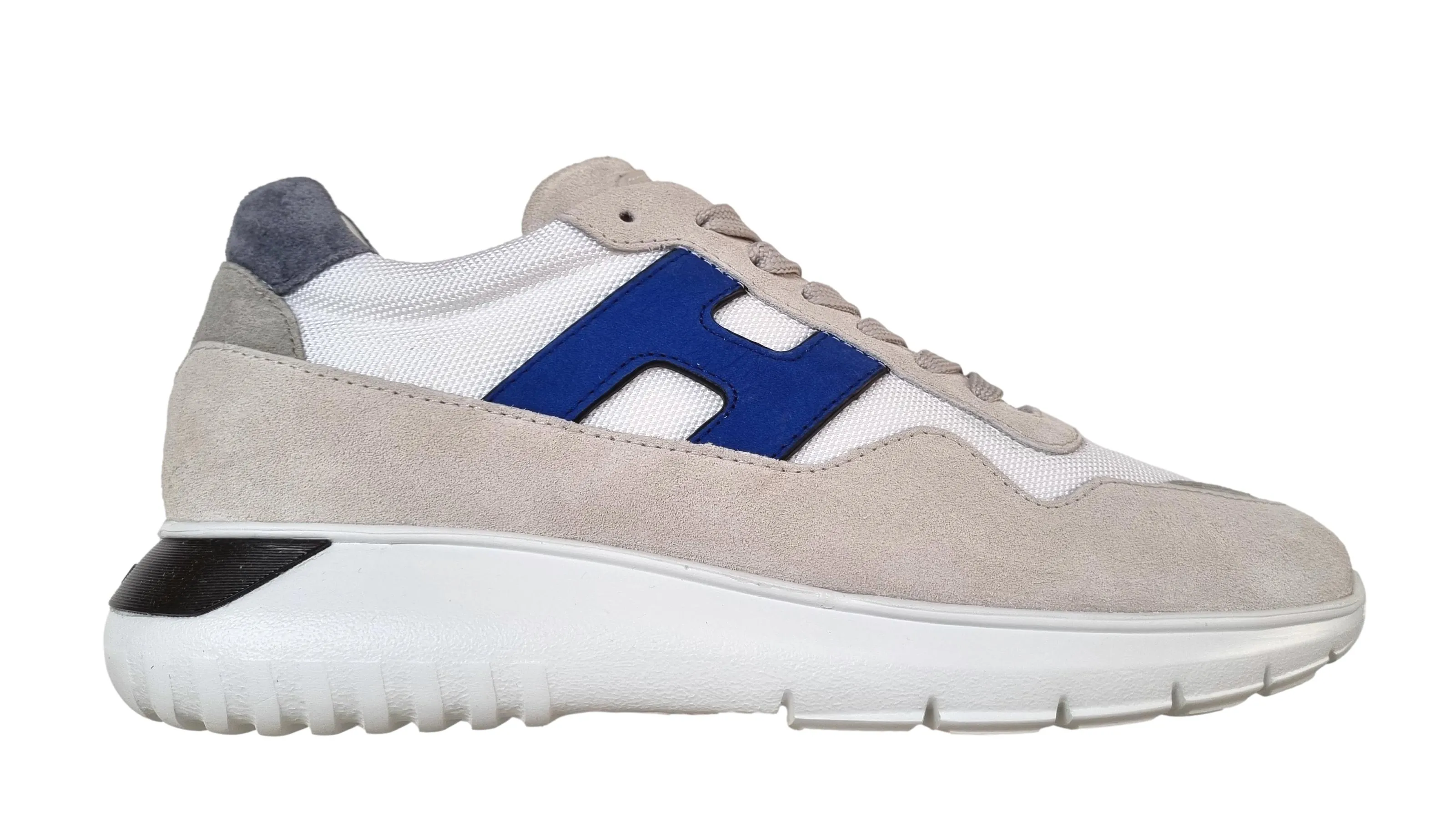 Zapatillas de hombre Hogan Interactive3 con cordones HXM3710EG301V20JJ4 blanco