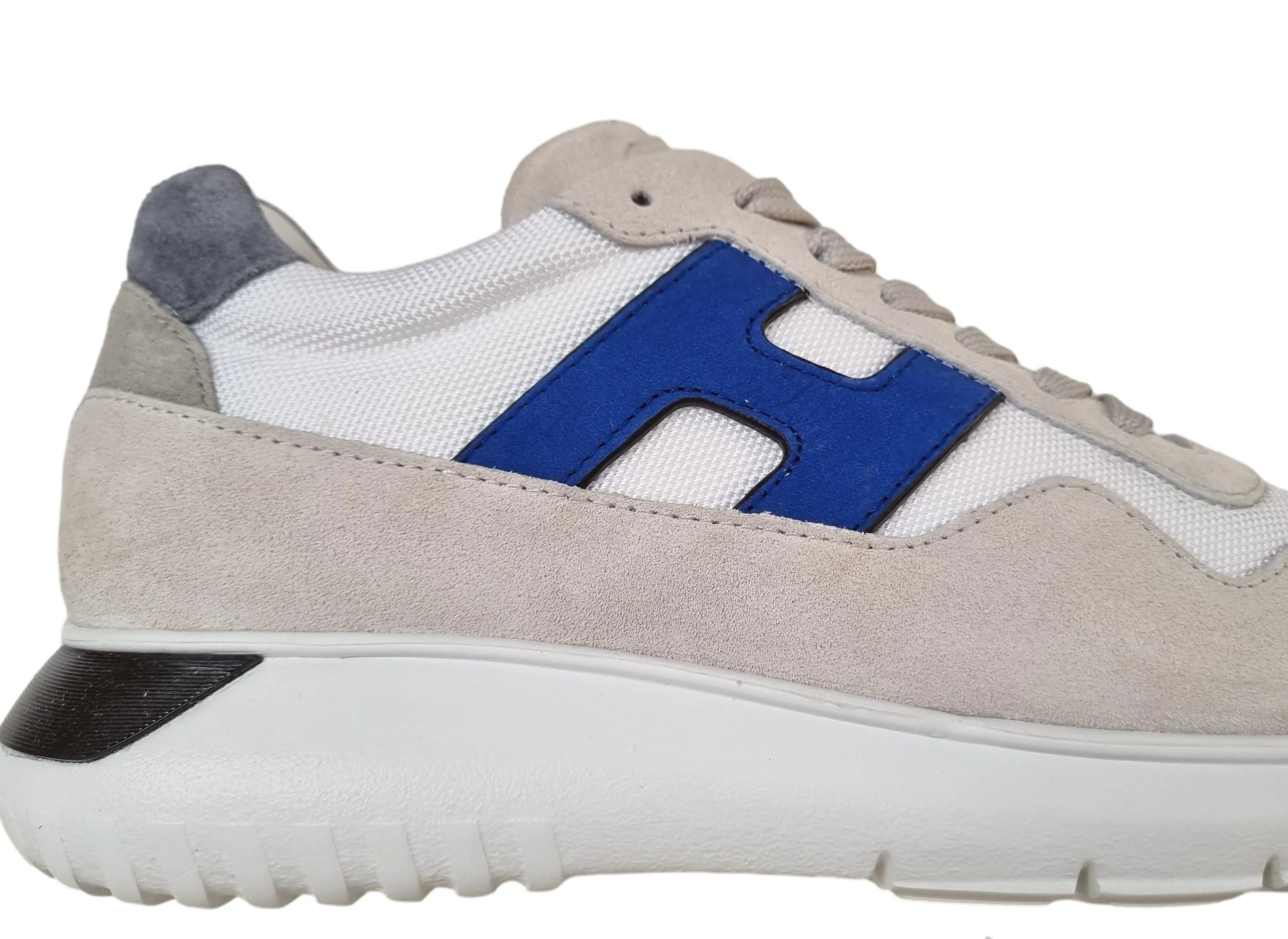 Zapatillas de hombre Hogan Interactive3 con cordones HXM3710EG301V20JJ4 blanco