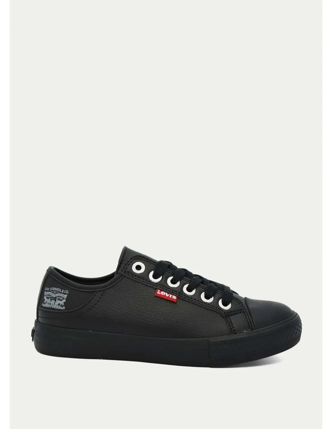 ZAPATILLAS DE LONA LEVIS 222984 NEGRO 
