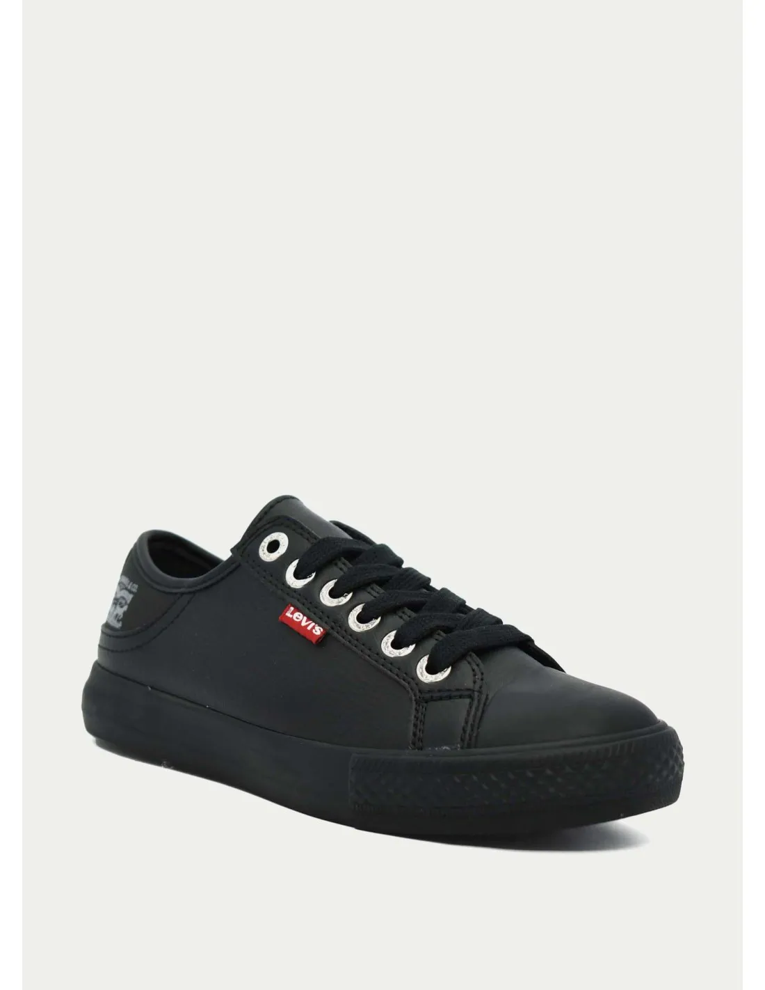 ZAPATILLAS DE LONA LEVIS 222984 NEGRO 