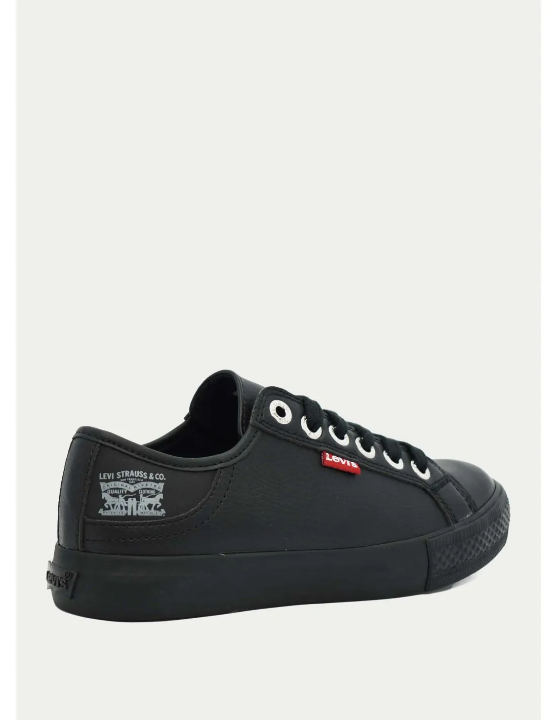 ZAPATILLAS DE LONA LEVIS 222984 NEGRO 