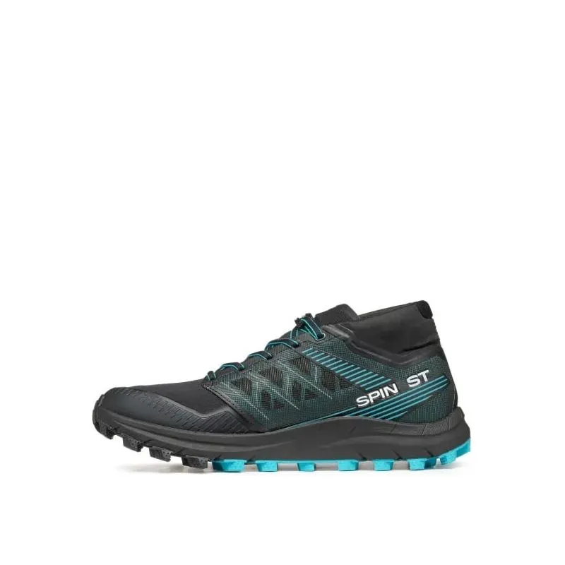 Zapatillas de trail running para hombre Scarpa Spin ST (Black Azure)